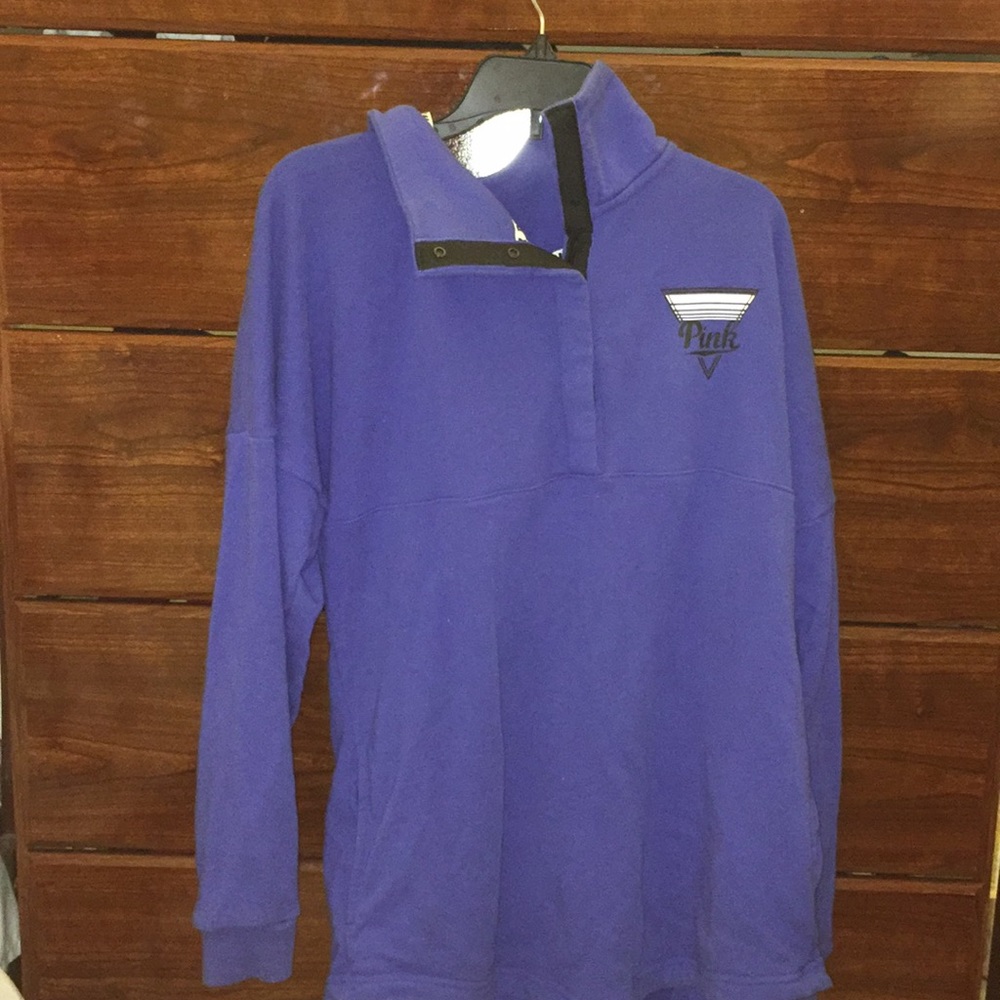 Long quarter snap jacket from Victoria secret pink